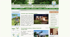 Desktop Screenshot of jagd-bayern.de